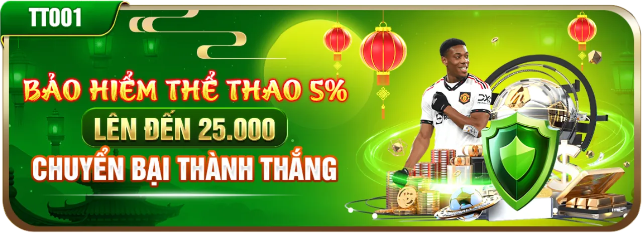 Banner quảng cáo khuyến mãi thể thao vn999
