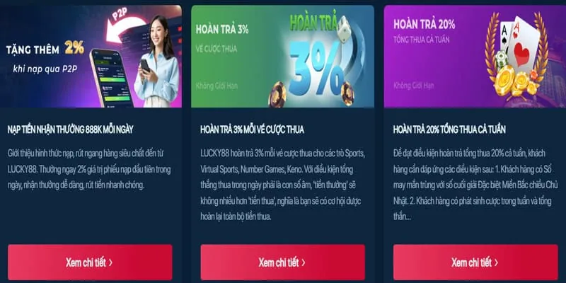 Hoàn trả thể thao casino VN999
